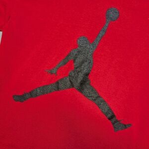 Classic Red Air Jordan Jumpman Unisex T-shirt Size Medium